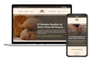 Página web y tienda online panaderiaJuan Sanz